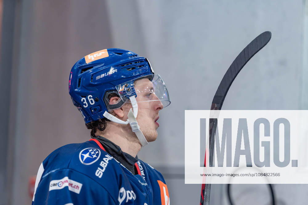 Zurich, Swiss Life Arena, National League: ZSC Lions vs. HC Davos, 36 Simon Knak, ZSC Zurich, Swiss Life Arena, Zurich, Switzerland