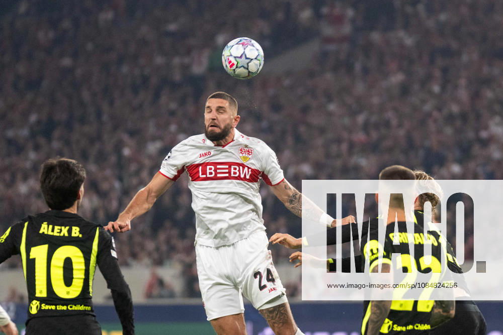 Julian Gaston Chabot VfB Stuttgart Germany, Stuttgart, October 20, 2026, Soccer, UEFA Champions League: VfB Stuttgart vs. Atlético Madrid, 2026–2027 Season, Match Day 3, MHP Arena