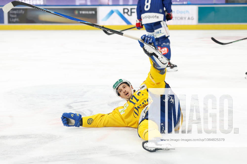 Swiss Life Arena, Zurich, SWITZERLAND, 2026–2027 Season, Men s Ice Hockey National League, ZSC Lions vs. HC Davos, Goal Celebration, Ken Jaeger, HC Davos