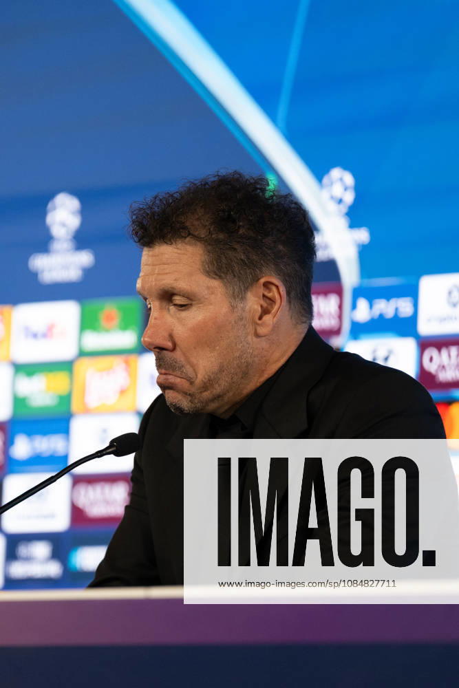 Germany, Soccer, Men s, UEFA Champions League, 2026–2027 Season, Matchday 3, VfB Stuttgart vs. Atlético Madrid Post-Match Press Conference, Stuttgart MHP Arena, Baden-Württemberg, Germany