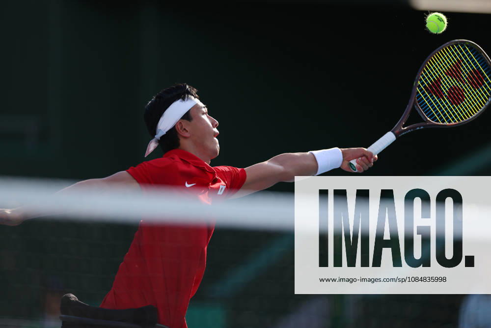 Tokito Oda (JPN), OCTOBER 21, 2026 - Wheelchair Tennis : Men s Doubles Semi-Final during the Asian Para Games Aichi-Nagoya 2026 at Nagoya City Higashiyama Park Tennis Center in Aichi, Japan. Noxthirdxpartyxsales aflo_357813886 NaokixMoritax