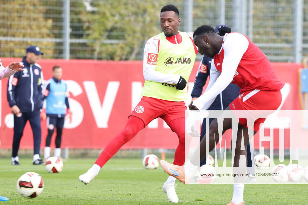 SHERALDO BECKER, SILAS KATOMPA MVUMPA TRAINING 1 FSV MAINZ 05 MAINZ