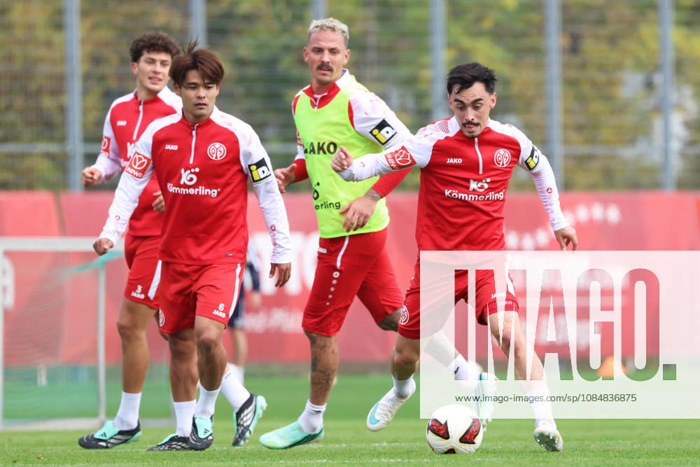 KAISHU SANO, PHILLIP TIETZ, PAUL NEBEL TRAINING 1 FSV MAINZ 05 MAINZ