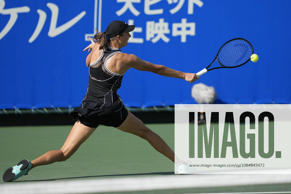 WTA, Tennis Damen Kinoshita Group Japan Open - Day 3 Lilli Tagger of Austria plays Tereza Valentova of the Czech Republic during their round of 16 singles match at the 2026 Kinoshita Group Japan Open Women s tennis tournament at Utsubo Tennis Center in Osaka, Japan, on October 21, 2026. Osaka Japan