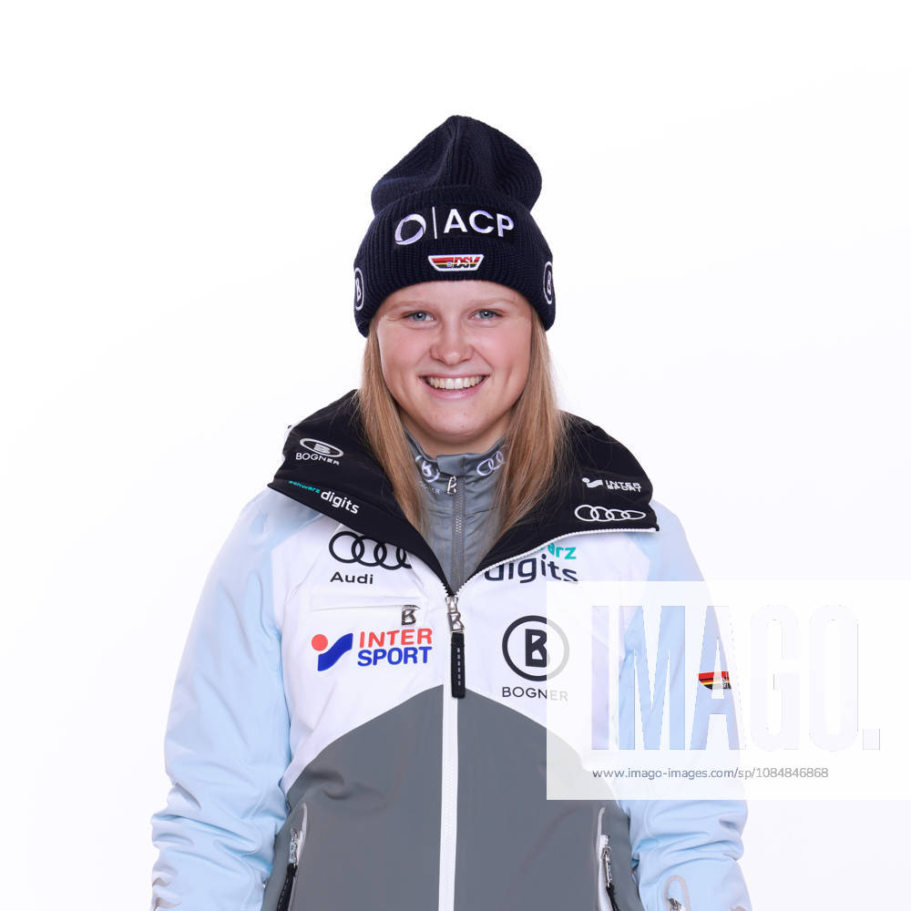 DSV German Ski Association Portraits Season 2026–27 Antonia GERNER, Alpine Skiing, Single Image, Cropped Single Shot, Portrait, Portrait, Portrait, DSV,German Ski Association Season 2026–2027 German Ski Association via SVEN SIMON Photo Agency Poolfoto SvenSimon Deutscher Skiverband ,