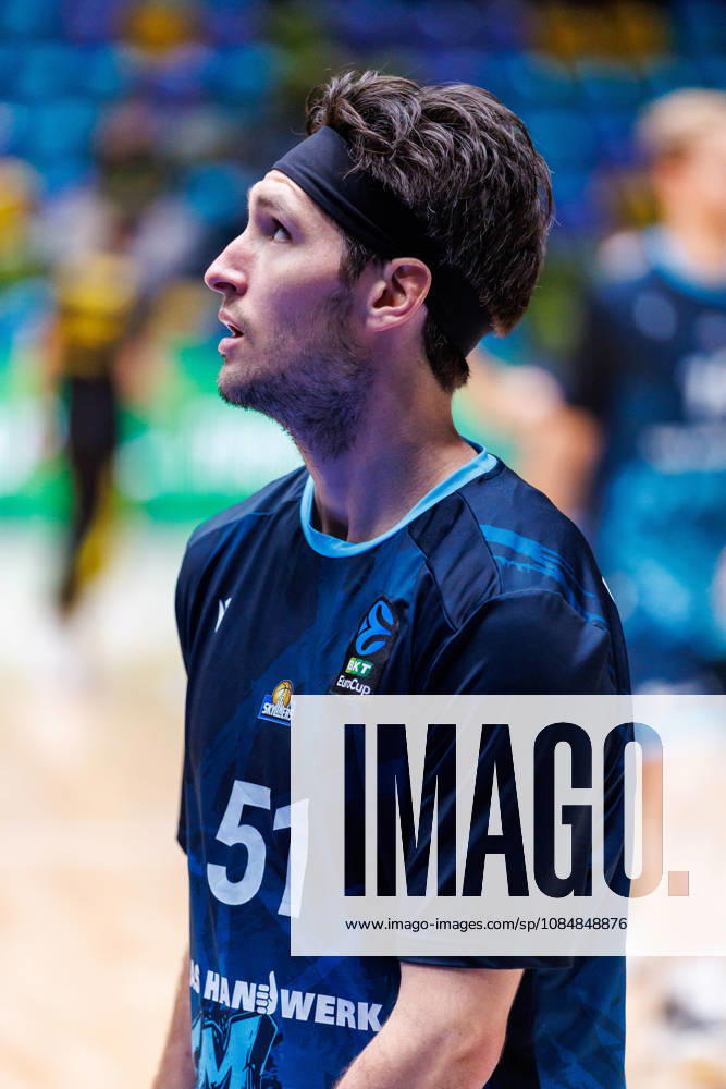Ryan Arcidiacono (Frankfurt Skyliners, 51) during the BKT EuroCup match on gameday 4 between Frankfurt Skyliners vs. La Laguna Tenerife at Suwag Energie Arena on October 21, 2026 in Frankfurt, Germany Hessen Deutschland