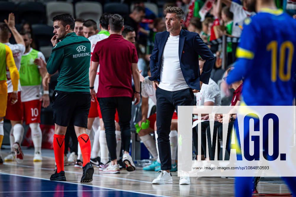 GORZOW, ARENA GORZOW, FUTSAL, ELIMINACJE MISTRZOSTW SWIATA (FIFA FUTSAL WORLD CUP 2028 QUALIFICATION), MECZ POLSKA - BOSNIA I HERZEGOWINA (POLAND - BOSNIA AND HERZEGOVINA) NZ BLAZEJ KORCZYNSKI FOTO LUKASZ SKWIOT CYFRASPORT NEWSPIX.PL --- Newspix.pl 20261021CSLS00107