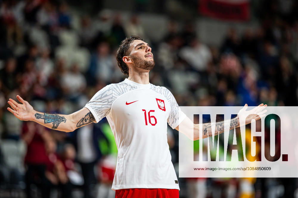 GORZOW, ARENA GORZOW, FUTSAL, ELIMINACJE MISTRZOSTW SWIATA (FIFA FUTSAL WORLD CUP 2028 QUALIFICATION), MECZ POLSKA - BOSNIA I HERZEGOWINA (POLAND - BOSNIA AND HERZEGOVINA) NZ GABRIEL GOES PEDRO BRAMKA RADOSC GOL GOAL FOTO LUKASZ SKWIOT CYFRASPORT NEWSPIX.PL --- Newspix.pl 20261021CSLS00118