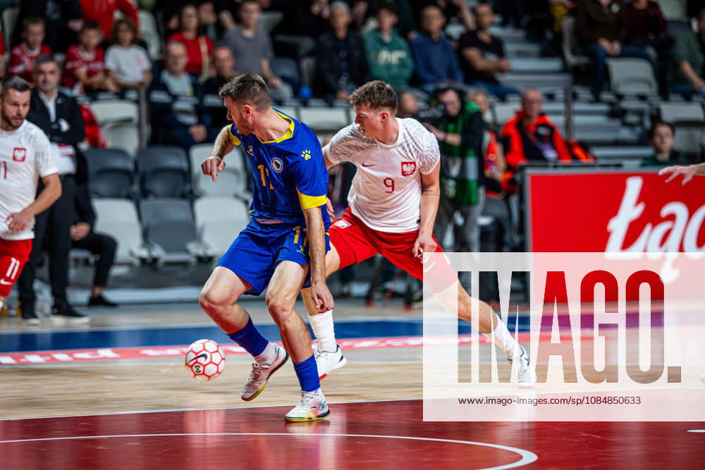 GORZOW, ARENA GORZOW, FUTSAL, ELIMINACJE MISTRZOSTW SWIATA (FIFA FUTSAL WORLD CUP 2028 QUALIFICATION), MECZ POLSKA - BOSNIA I HERZEGOWINA (POLAND - BOSNIA AND HERZEGOVINA) NZ KACPER PAWLUS DEJAN ZIVKOVIC FOTO LUKASZ SKWIOT CYFRASPORT NEWSPIX.PL --- Newspix.pl 20261021CSLS00139