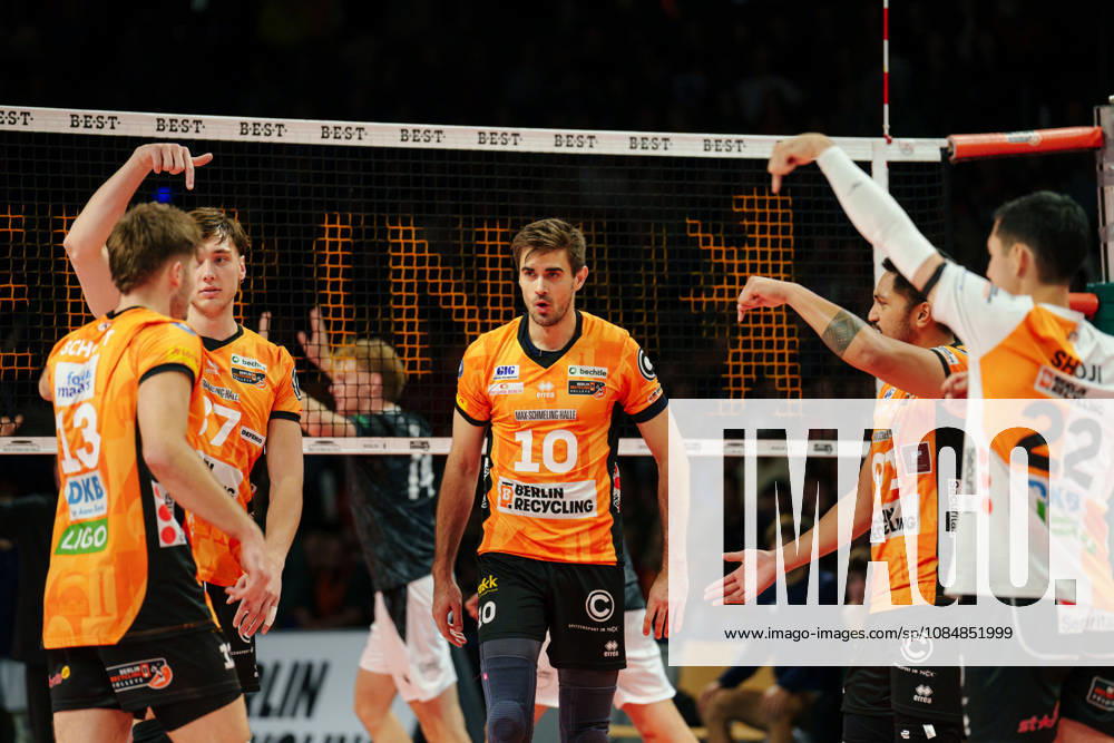Men s Volleyball Bundesliga, Matchday 1: BERLIN RECYCLING Volleys vs. FT 1844 Freiburg, Daniel Malescha, BERLIN RECYCLING Volleys, 10 points earned on October 21, 2026, at the Max Schmeling Halle, Berlin, Berlin, Max Schmeling Hall, Berlin, Germany
