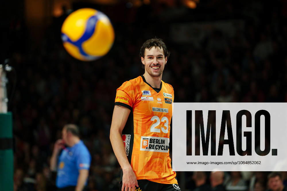 1 Men s Volleyball Bundesliga, Matchday 1: BERLIN RECYCLING Volleys vs. FT 1844 Freiburg Nolan Flexen BERLIN RECYCLING Volleys, 23 on October 21, 2026, at the Max Schmeling Halle, Berlin, Germany