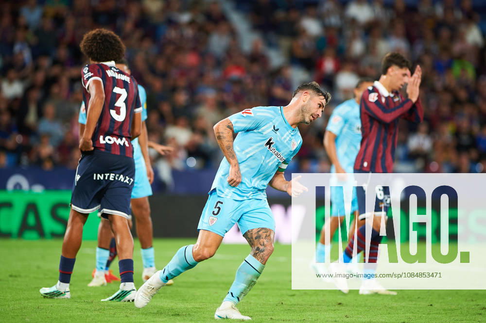 Yeray Alvarez of Athletic Club during the LaLiga EA Sports match between Levante UD and Athletic Club at Estadi Ciutat de València on October 21, 2026, in Valencia, Spain