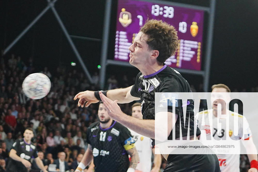 HANDBALL - CHAMPIONS LEAGUE - NANTES v VARDA SKOPJE - 21 10 2026 Nantes 21 Octobre 2026 17 Noam Leopold of HBC Nantes during the EHF Champions League, handball match between HBC Nantes and Vardar Skopje on 21 October 2026 at H Arena in Nantes, France - Photo Laurent Lairys NantesFrance