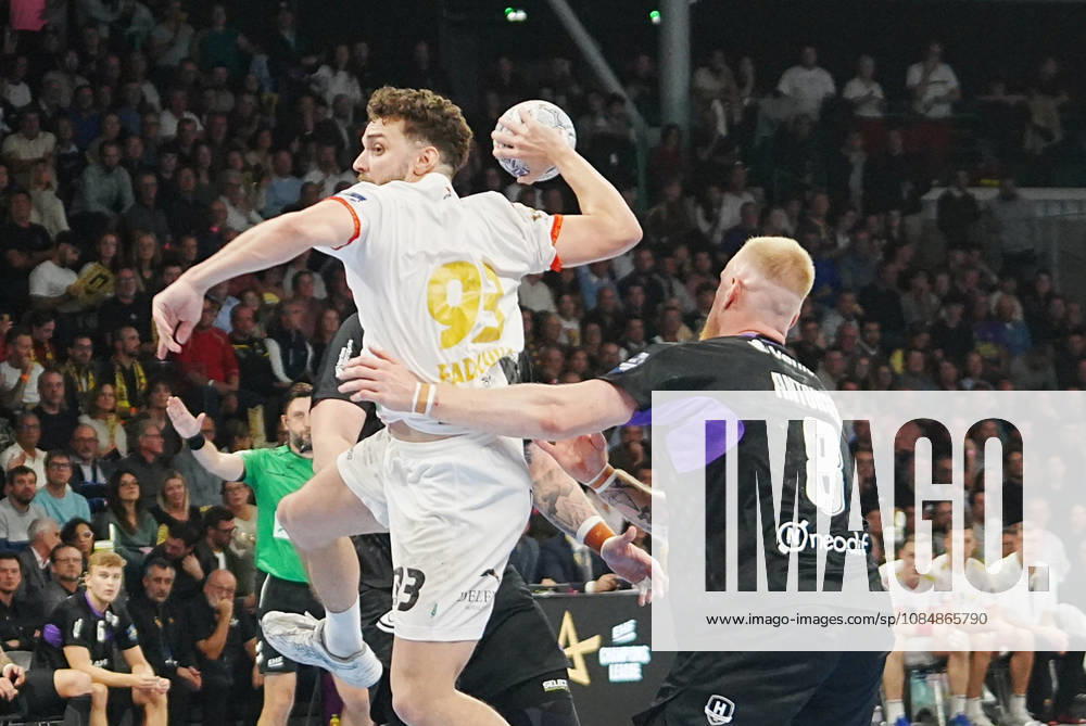 Nantes 21 Octobre 2026 93 Matteo Fadhuile of Varda Skopje during the EHF Champions League, handball match between HBC Nantes and Vardar Skopje on 21 October 2026 at H Arena in Nantes, France - Photo Nantes France - ZUMAl193 20261021_zsp_l193_064