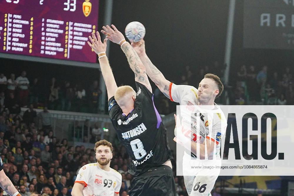 Nantes 21 Octobre 2026 66 Jaka Malus of Varda Skopje during the EHF Champions League, handball match between HBC Nantes and Vardar Skopje on 21 October 2026 at H Arena in Nantes, France - Photo HANDBALL - CHAMPIONS LEAGUE - NANTES V VARDA SKOPJE - 21 10 2026 - ZUMAl193 20261021_zsp_l193_076