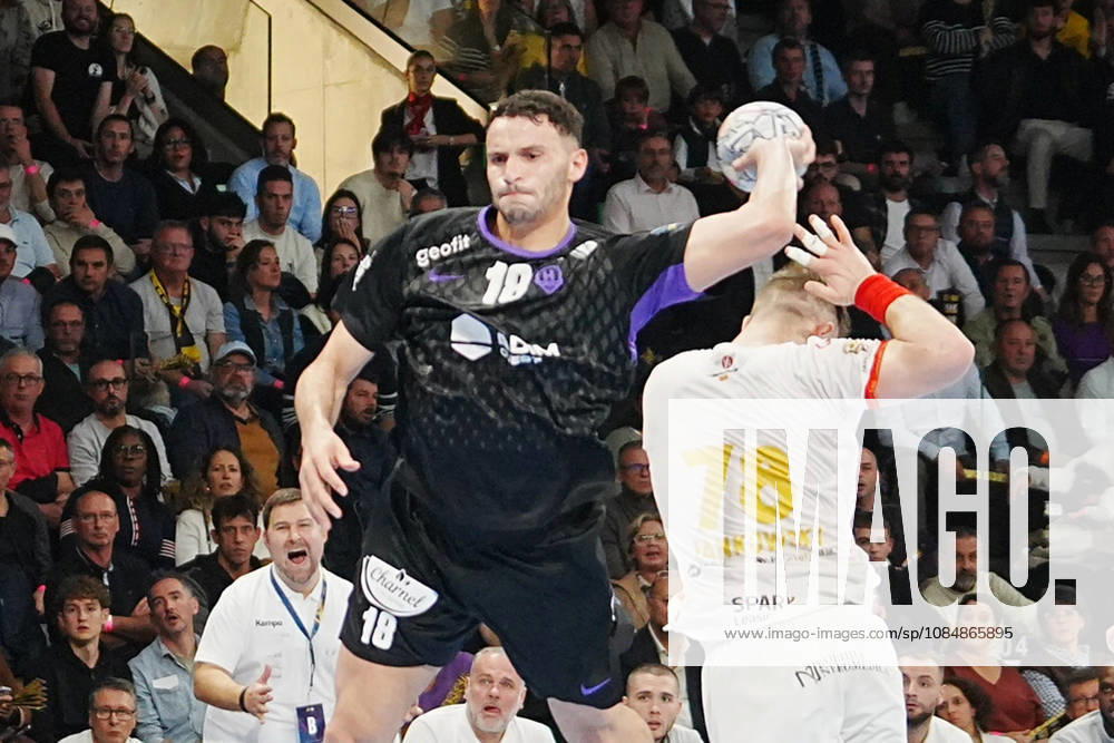 Nantes 21 Octobre 2026 18 Ayoub Abdi of HBC Nantesduring the EHF Champions League, handball match between HBC Nantes and Vardar Skopje on 21 October 2026 at H Arena in Nantes, France - Photo Nantes France - ZUMAl193 20261021_zsp_l193_016