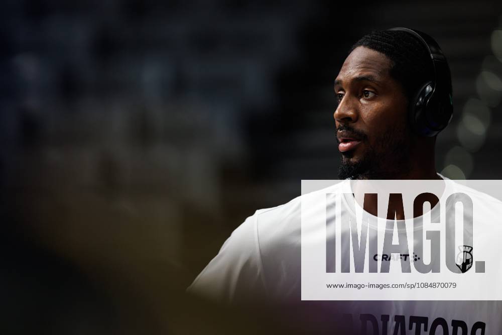 Terrell Harris, Gladiators Trier, Emotions, Gesture, Body Language, Facial Expressions, Cutout, Portrait, Vet Concept Gladiators Trier vs. KK Split, Basketball, FIBA Europe Cup, Matchday 3, 2026–2027 Season, October 21, 2026 Vet Concept Gladiators Trier vs. KK Split, Basketball, FIBA Europe Cup, Matchday 3, 2026–2027 Season