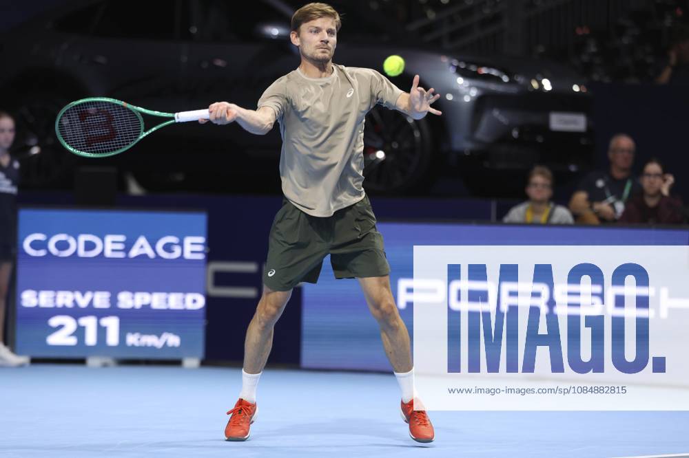 Goffin v Michelsen BNP Paribas Fortis European Open Tennis - 22 10 2026 BRUSSELS, BELGIUM - OCTOBER 22 : David Goffin (BEL) playing against Alex Michelsen (USA) during the BNP Paribas Fortis European Open Round of 16 pictured on October 22, 2026 in Brussels, Belgium, 22 10 2026 Brussels Belgium