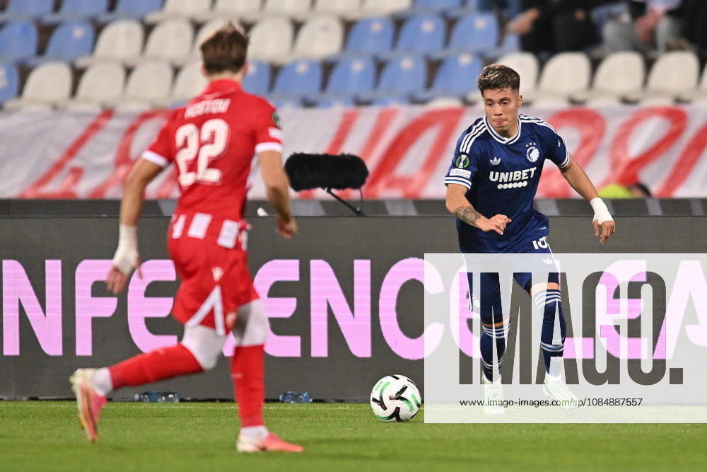 CRVENA ZVEZDA vs COPENHAGEN RODRIGO HUESCAS football Crvena zvezda vs Copenhagen, UEFA Conference league match at Rajko Mitic stadium, Belgrade 22.10.2026 Foto: FOOTBALL, UEFA CONFERENCE LEAGUE, CRVENA ZVEZDA, RED STAR, COPENHAGEN Belgrade Rajko Mitic stadium Serbia
