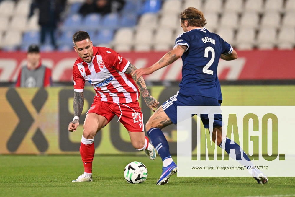 CRVENA ZVEZDA vs COPENHAGEN MIHAILO RISTIC football Crvena zvezda vs Copenhagen, UEFA Conference league match at Rajko Mitic stadium, Belgrade 22.10.2026 Foto: FOOTBALL, UEFA CONFERENCE LEAGUE, CRVENA ZVEZDA, RED STAR, COPENHAGEN Belgrade Rajko Mitic stadium Serbia