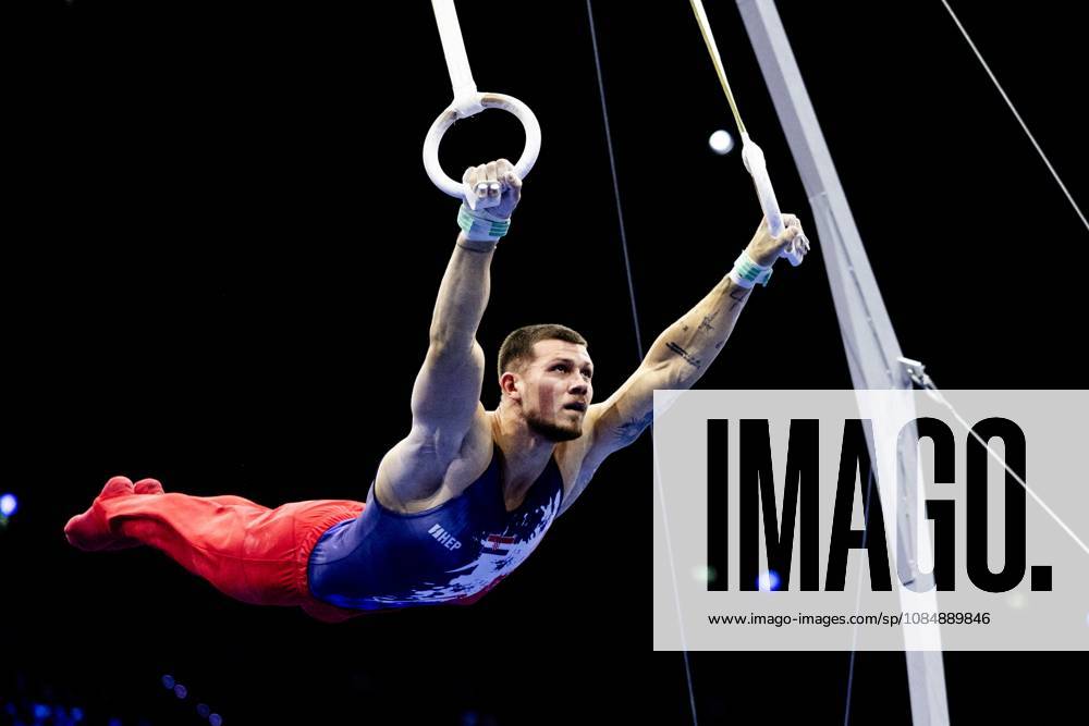 ROTTERDAM - Illia Kovtun (CRO) during the All-Around final at the World Gymnastics Championships in Rotterdam Ahoy. IRIS VAN DEN BROEK ANP ANPxSportx IVx 573289164 originalFilename: 573289164