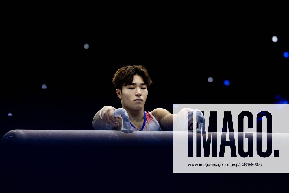 ROTTERDAM - Shinnosuke Oka (JPN) during the All-Around final at the World Gymnastics Championships in Rotterdam Ahoy. IRIS VAN DEN BROEK ANP ANPxSportx IVx 573289338 originalFilename: 573289338