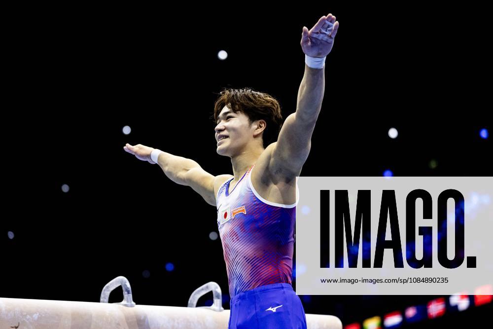 ROTTERDAM - Shinnosuke Oka (JPN) during the All-Around final at the World Gymnastics Championships in Rotterdam Ahoy. IRIS VAN DEN BROEK ANP ANPxSportx IVx 573289668 originalFilename: 573289668