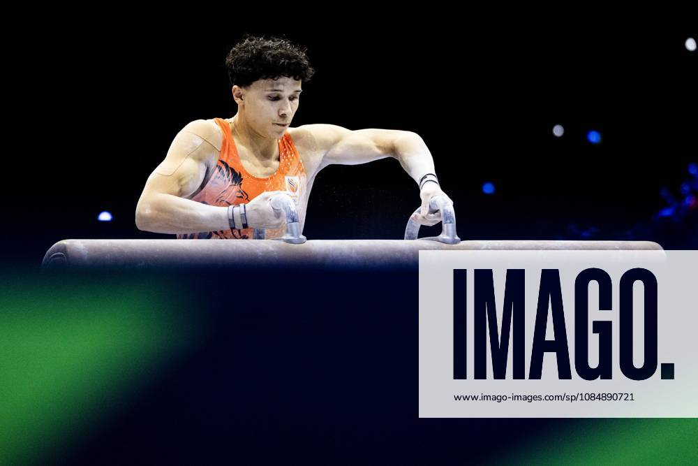 ROTTERDAM - Jermain Gruenberg (NED) during the All-Around final at the World Gymnastics Championships in Rotterdam Ahoy. IRIS VAN DEN BROEK ANP ANPxSportx IVx 573291134 originalFilename: 573291134