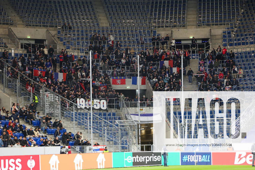 Sinsheim, Germany, October 22, Olympique Lyon, ahead of the UEFA Europa League Matchday 3 game on October 27, 2026, between TSG Hoffenheim and Olympique Lyon at the Rhein-Neckar Arena in Sinsheim, Germany