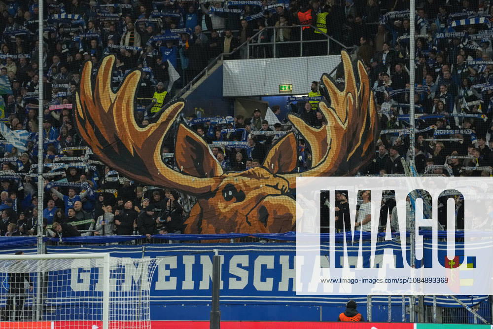 UEFA Europa League: TSG Hoffenheim vs. Olympique Lyon, October 22, 2026; TSG Hoffenheim Fan Choreography: UEFA Europa League: TSG Hoffenheim vs. Olympique Lyon, Rhein-Neckar Arena