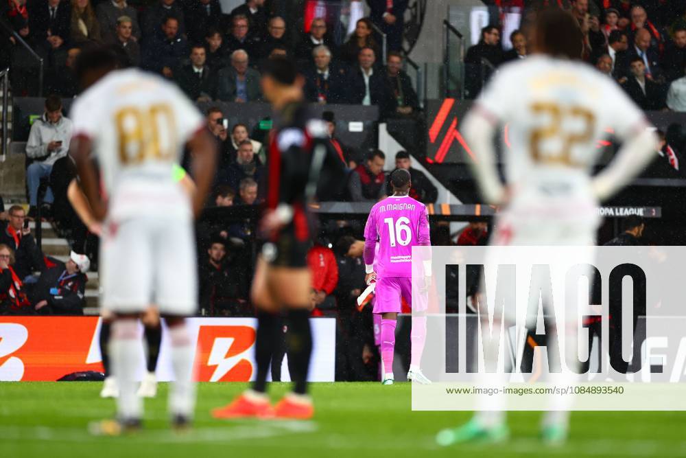 Mike Maignan of AC Milan is sent off AFC Bournemouth v AC Milan, UEFA Europa League, Football, Vitality Stadium, Bournemouth, UK - 22 Oct 2026Bournemouth Vitality Stadium United Kingdom