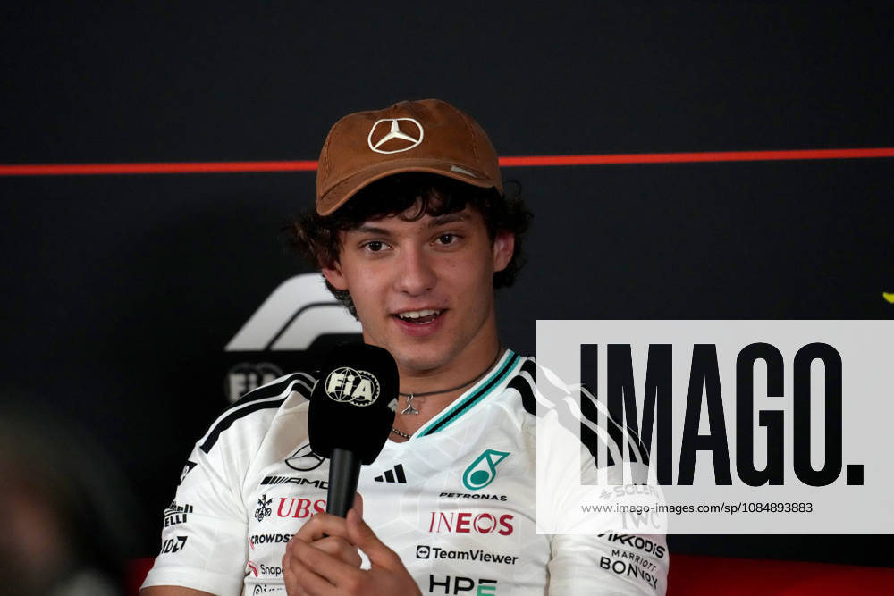 Circuit of The Americas, Austin, 2026 FORMULA 1 MSC CRUISES UNITED STATES GRAND PRIX, pictured: Andrea Kimi Antonelli (ITA), Mercedes AMG Petronas Formula One Team. Photo by Hasan Bratic, DeFodi Images