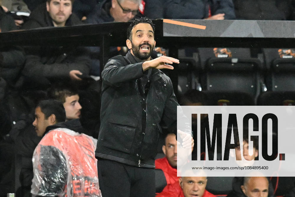 Bournemouth v AC Milan, Europa League AC Milan manager head coach Ruben Amorim gestures during the Europa League match between Bournemouth and AC Milan at the Vitality Stadium, Bournemouth, UK on 22 October 2026. Bournemouth Vitality Stadium Dorset UK Editorial use only ,