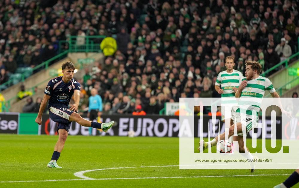 Javi Rodriguez of Celta Vigo scores to give Celta Vigo a 1-2 lead Celtic v Celta Vigo, UEFA Europa League, Football, Celtic Park, Glasgow, Scotland, UK - 22 Oct 2026Glasgow Celtic Park Scotland United Kingdom