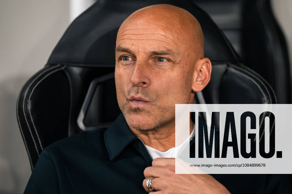 ADRIAN GULA Head Coach of Riga react before the Conference League Matchday 2 game between Pafos and Riga at Alpha Mega Stadium in Kolossi,Limassol,Cyprus on 22 of October 2026. Limassol CYPRUS - ZUMAk195 20261022_znp_k195_041