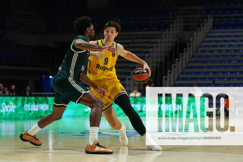 20261022, Belgrade, Serbia - Maccabi Rapyd Tel Aviv and Real Madrid play a EuroLeague regular season basketball game at the Aleksandar Nikolic Hall. SORKIN ROMAN in action during the game. Belgrade Serbia - ZUMAd223 20261022_zip_d223_037
