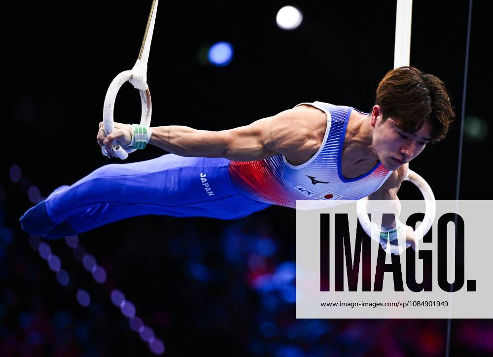 Netherlands Artistic Gymnastics World Championships 9270967 22.10.2026 Japan s Shinnosuke Oka competes on the rings during the men s all-around final at the 2026 World Artistic Gymnastics Championships in Rotterdam, the Netherlands. Alexey Filippov Sputnik Rotterdam Netherlands