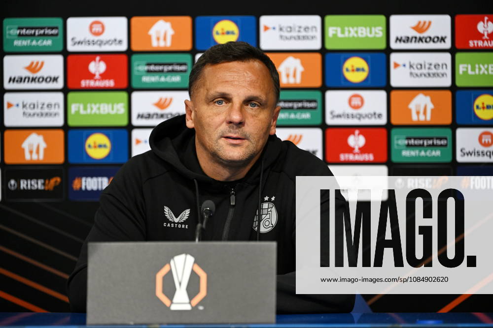 Croatia, Zagreb, 22.10.2026. Maksimir Stadium. Post-match press conference, PK, Pressekonferenz following the UEFA Europa League Matchday 3 game between GNK Dinamo and NEC Nijmegen. In the photo: Mario Kovacevic. Photo: Damir Krajac CROPIX Zagreb Croatia