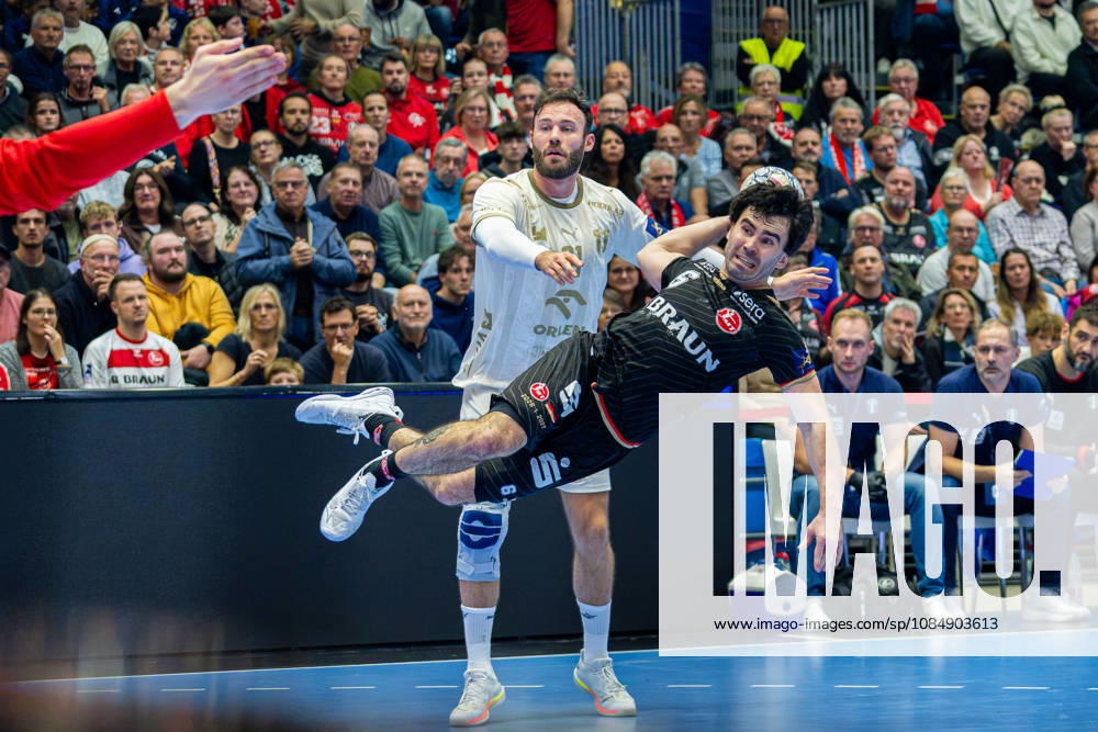 EHF Champions League 2026–2027 Group Stage Group B Match 5 MT Melsungen vs. Orlen Wisla Plock Pictured: Erik Balenciaga MT Rothenbach Halle, Hesse