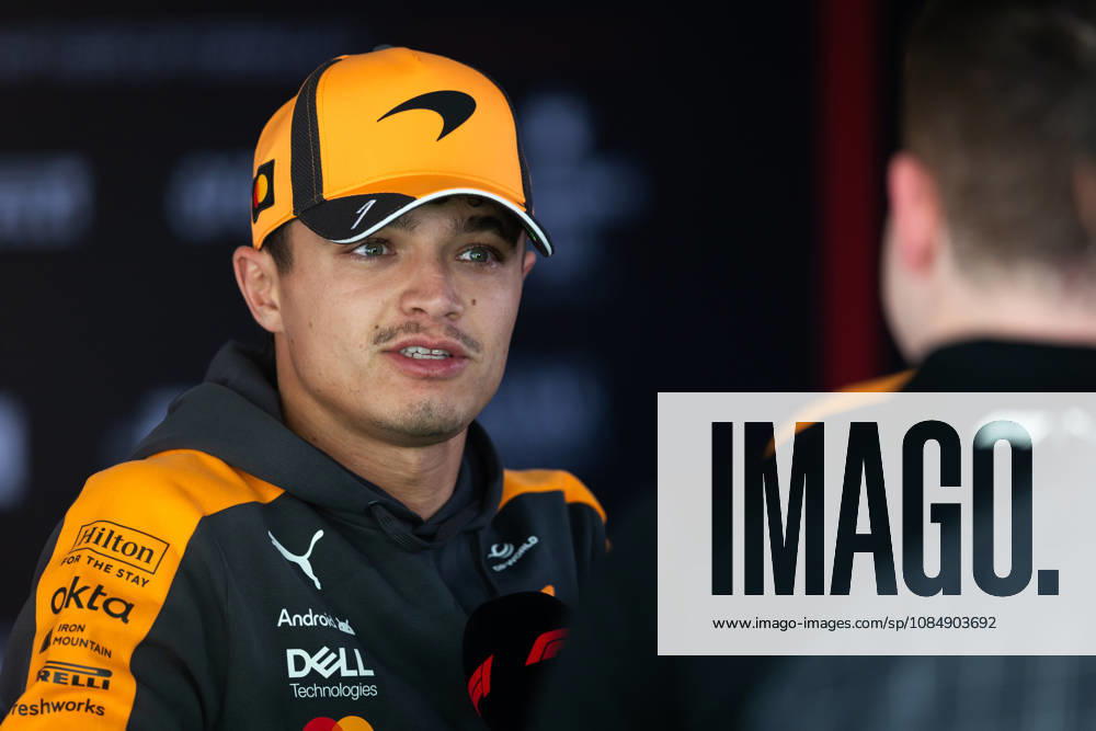 F1 - UNITED STATES GRAND PRIX 2026 NORRIS Lando (gbr), McLaren F1 Team MCL40, portrait during the 2026 Formula 1 United States Grand Prix, 18th round of the 2026 Formula One World Championship, WM, Weltmeisterschaft from October 23 to 25, 2026 on the Circuit of the America, in Austin, Texas, United States of America - AustinUnited States