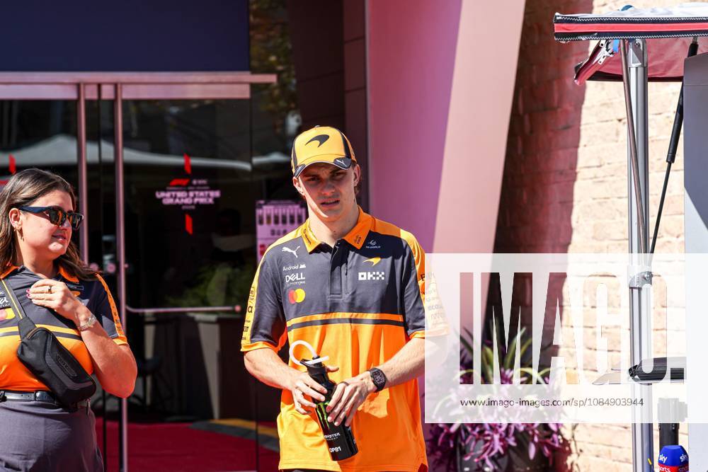 Oscar Piastri from Australia during United States Grand Prix - Austin - Thursday - Media Day at Circuit of the Americas (COTA) in Austin. Italy - ZUMAm313 20261022_zsp_m313_104