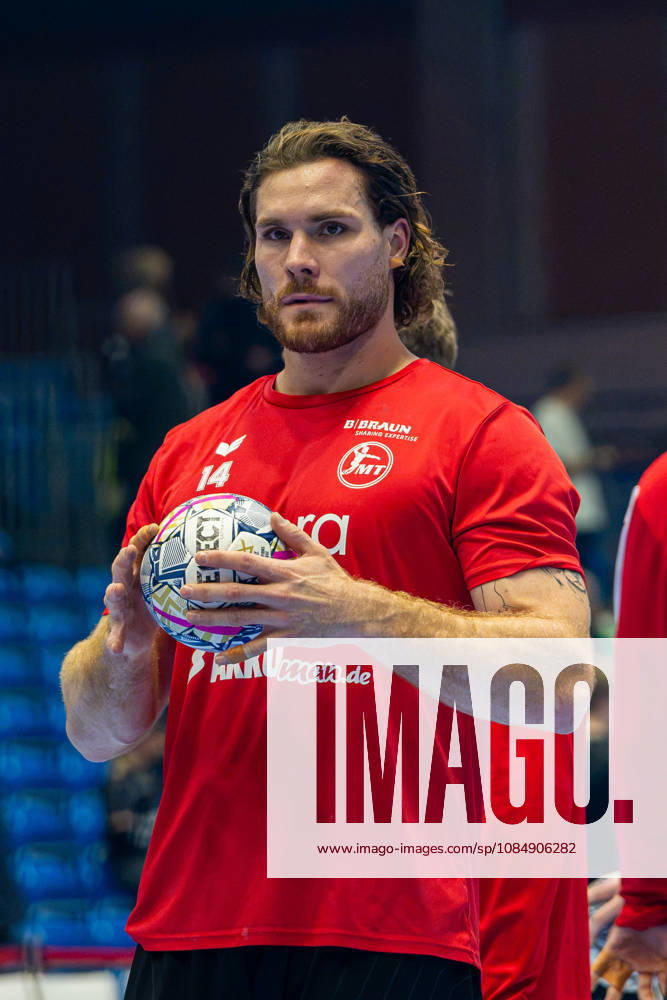 EHF Champions League 2026–2027 Group Stage Group B Match 5 MT Melsungen vs. Orlen Wisla Plock Pictured: Johannes Golla MT Rothenbach Halle, Hesse