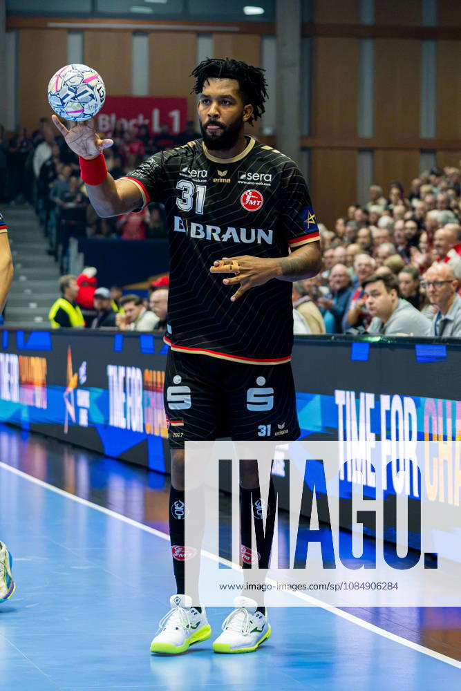 EHF Champions League 2026–2027 Group Stage Group B Match 5 MT Melsungen vs. Orlen Wisla Plock Pictured: Dariel Garcia Rivera Garcia Rivera MT Rothenbach Halle, Hesse