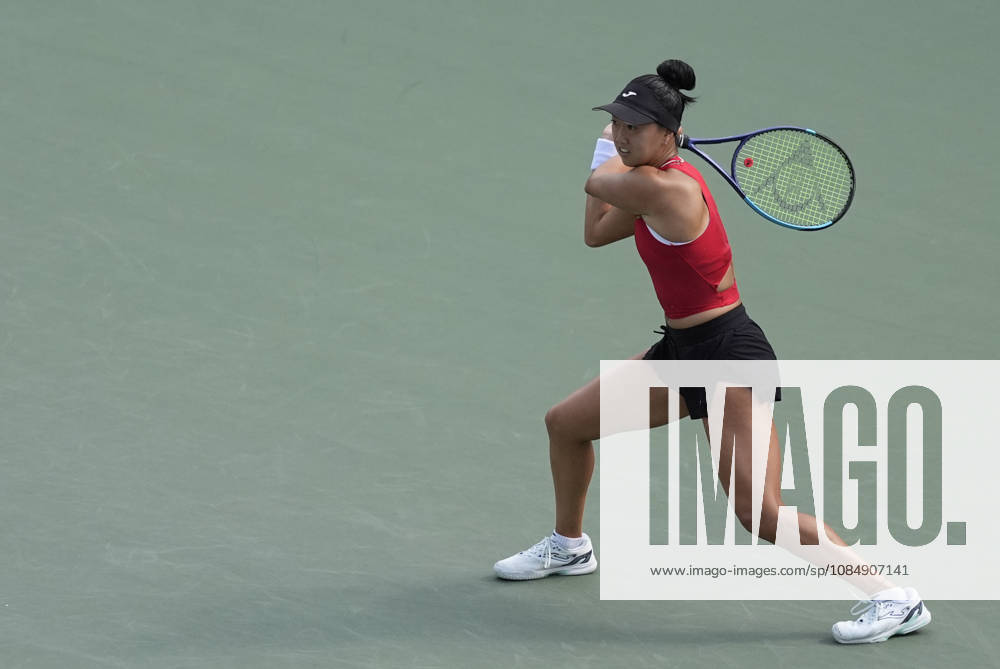 WTA, Tennis Damen Kinoshita Group Japan Open - Day 5 Ann Li of the United States plays during her quarterfinal match against Lilli Tagger of Austria at the 2026 Kinoshita Group Japan Open Women s tennis tournament at Utsubo Tennis Center in Osaka, Japan, on October 23, 2026. Osaka Japan