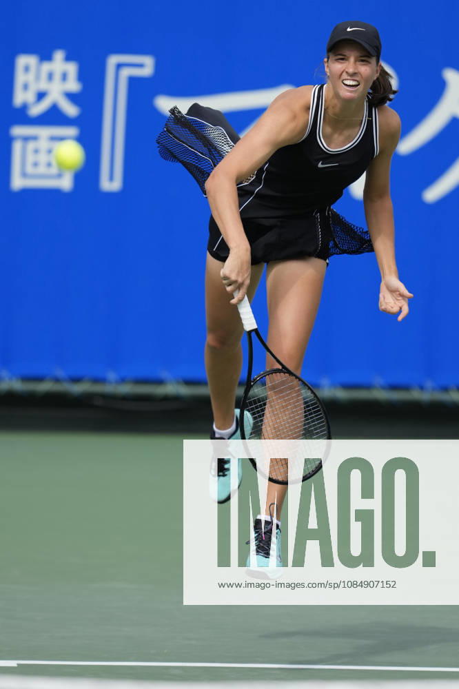 WTA, Tennis Damen Kinoshita Group Japan Open - Day 5 Lilli Tagger of Austria plays during her quarterfinal match against Ann Li of the United States at the 2026 Kinoshita Group Japan Open Women s tennis tournament at Utsubo Tennis Center in Osaka, Japan, on October 23, 2026. Osaka Japan
