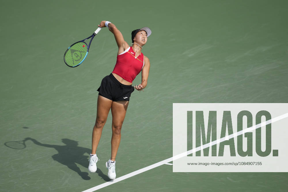 WTA, Tennis Damen Kinoshita Group Japan Open - Day 5 Ann Li of the United States plays during her quarterfinal match against Lilli Tagger of Austria at the 2026 Kinoshita Group Japan Open Women s tennis tournament at Utsubo Tennis Center in Osaka, Japan, on October 23, 2026. Osaka Japan