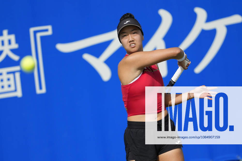 WTA, Tennis Damen Kinoshita Group Japan Open - Day 5 Ann Li of the United States plays during her quarterfinal match against Lilli Tagger of Austria at the 2026 Kinoshita Group Japan Open Women s tennis tournament at Utsubo Tennis Center in Osaka, Japan, on October 23, 2026. Osaka Japan