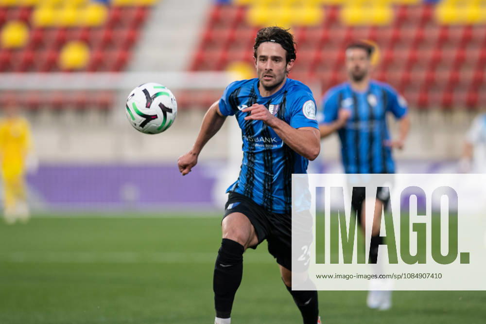 Inter Club Escaldes v Universitatae Craiova - UEFA Conference League Maurizio Pochettino, player number 24 of Inter Club d Escaldes, is in action during the UEFA Conference League match between Inter Club d Escaldes and Universitatea Craiova at New FAF Stadium in Encamp, Andorra, on October 22, 2026. Encamp Andorra Andorra