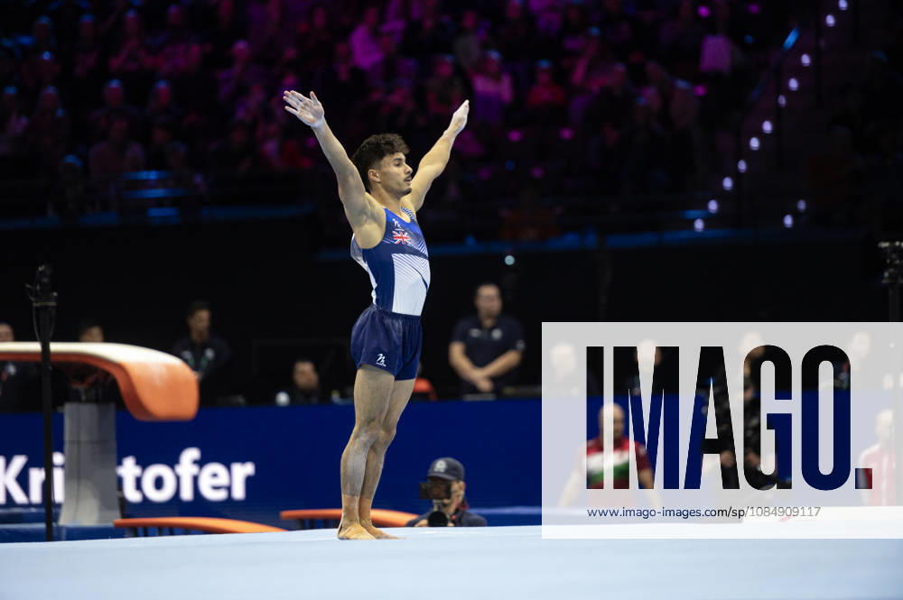 Rotterdam The Netherlands 23rd October 2026 World Championships artistic gymnastics. Mens all round final Floor Jake Jarman (JPN) turnen