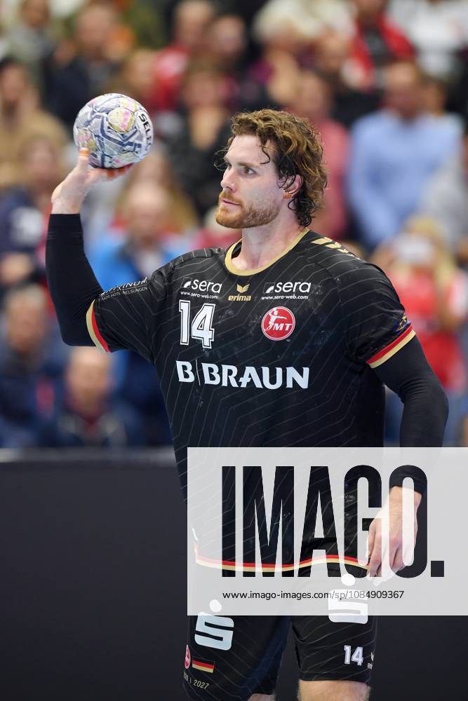 Johannes Golla, MT Melsungen 14, GER, MT Melsungen vs. Orlen Wisla Plock, POL, Handball, Men s Champions League, Group Matches, 2026–2027 Season, October 22, 2026, GER, MT Melsungen vs. Orlen Wisla Plock, Men’s Champions League, Group Match, 2026–2027 Season, October 22, 2026, Kassel